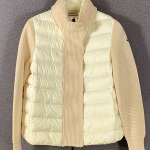 Moncler Women’s Maglione Tricot Cardigan - Ecru - S